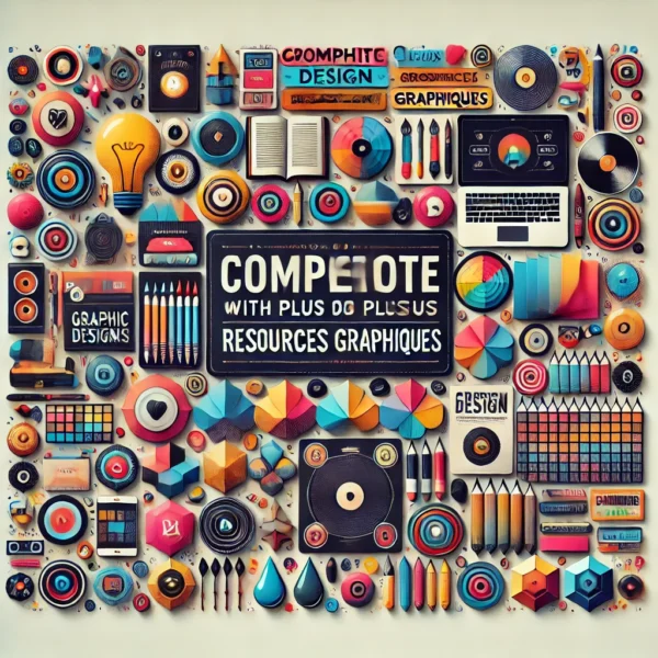 Formation complète avec plus de 50 000 Ressources Graphiques
