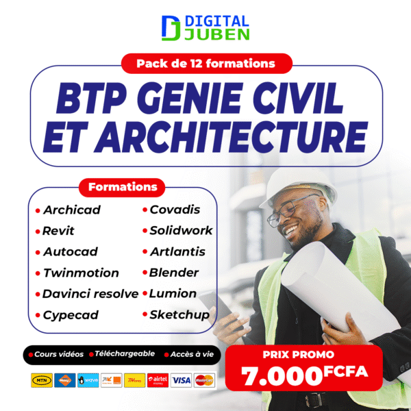Formation Complète en Architecture, Bâtiments et Travaux publics