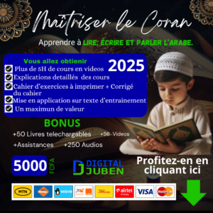 Maîtriser le Coran ; Apprendre à Lire, Ecrire et Parler l’Arabe