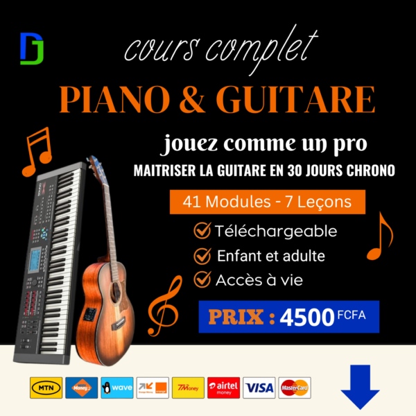 Maîtrisez le Piano et la Guitare en 30 Jours Chrono