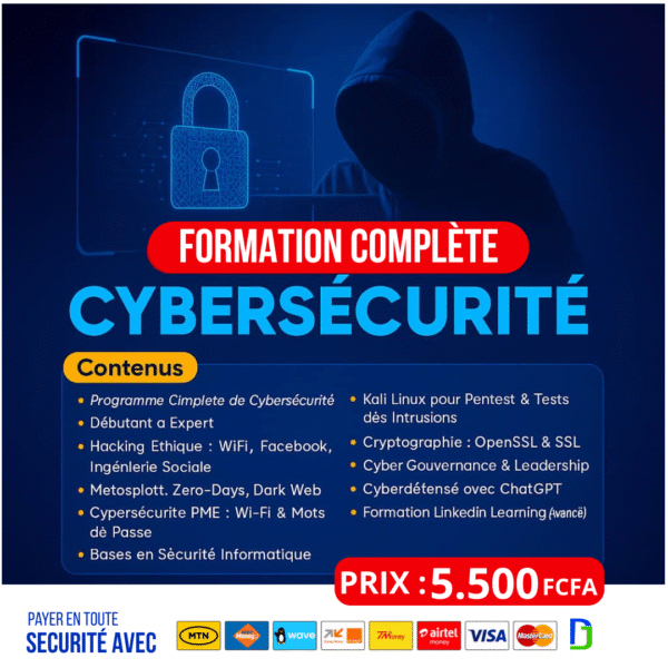 Cybersécurité de A à Z : Cours Complet pour Devenir Expert
