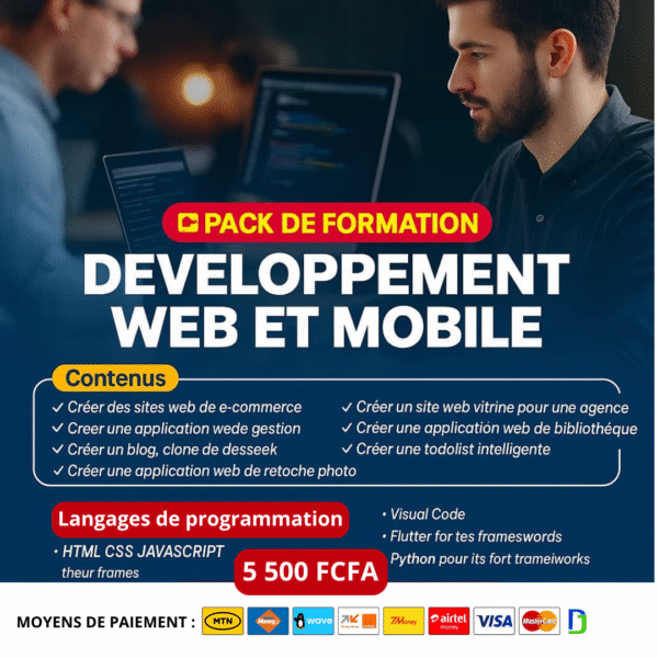 Pack Pro : Devenez Développeur Web & Mobile de A à Z – Image 2