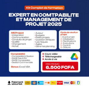Pack de Formation Complet : Comptabilité & Gestion de Projet 
