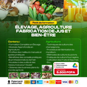 Pack Complet : Agriculture, Élevage, Jus et Bien-être
